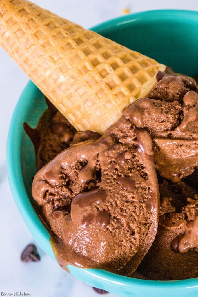 Chocolate Ice Cream - Ceara's Kitchen