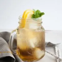 Double Mint Iced Tea | ElephantasticVegan.com