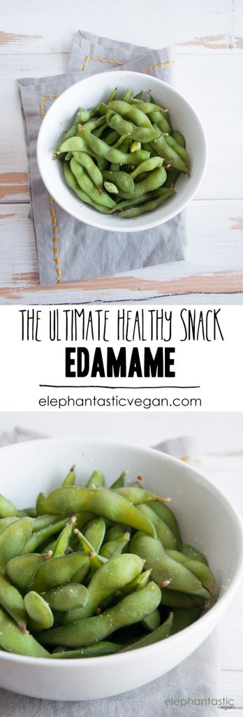 Basic Edamame | ElephantasticVegan.com