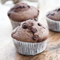 Simple Vegan Chocolate Muffins | ElephantasticVegan.com