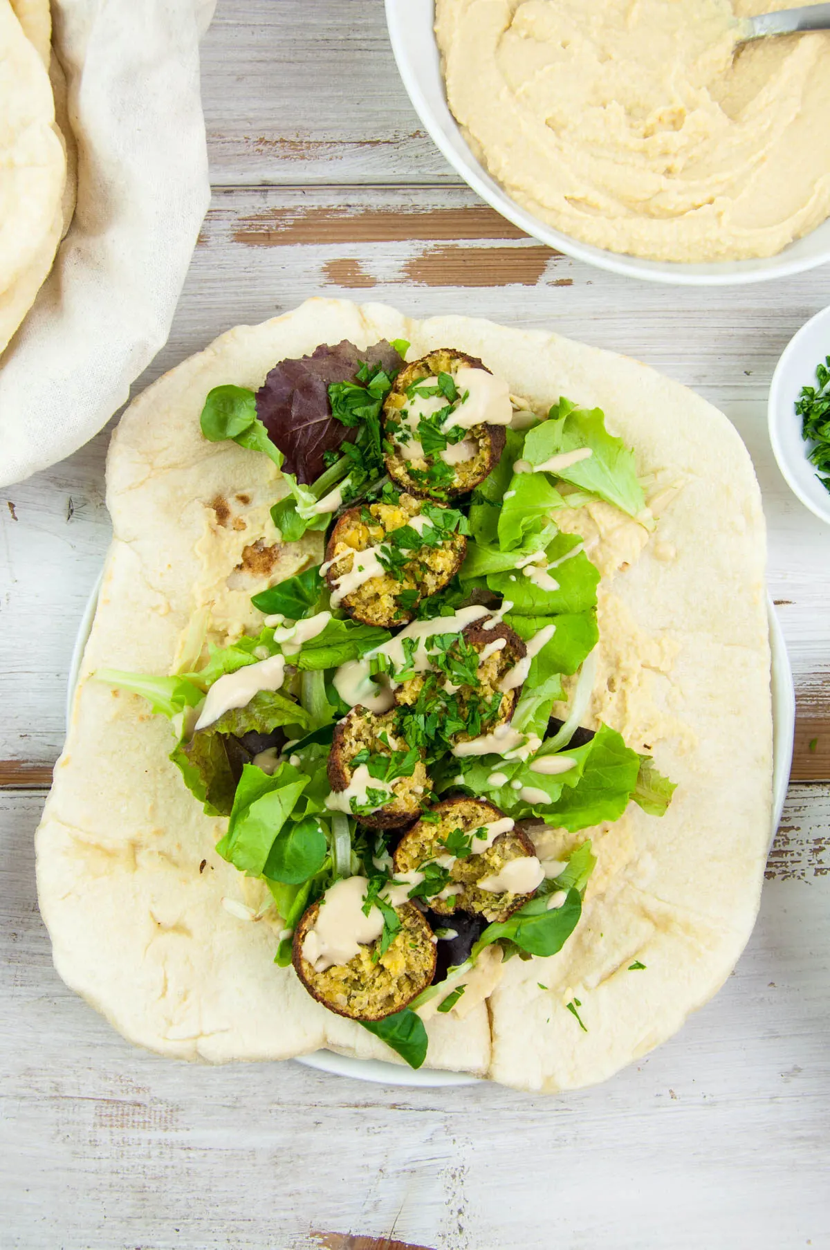 Vegan Falafel Wrap