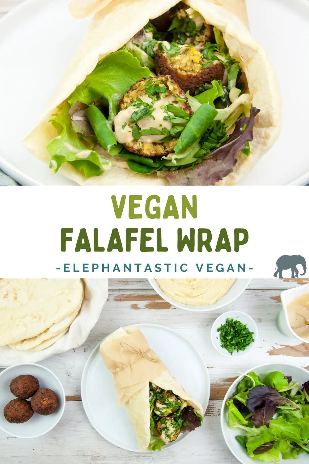 Vegan Falafel Wrap