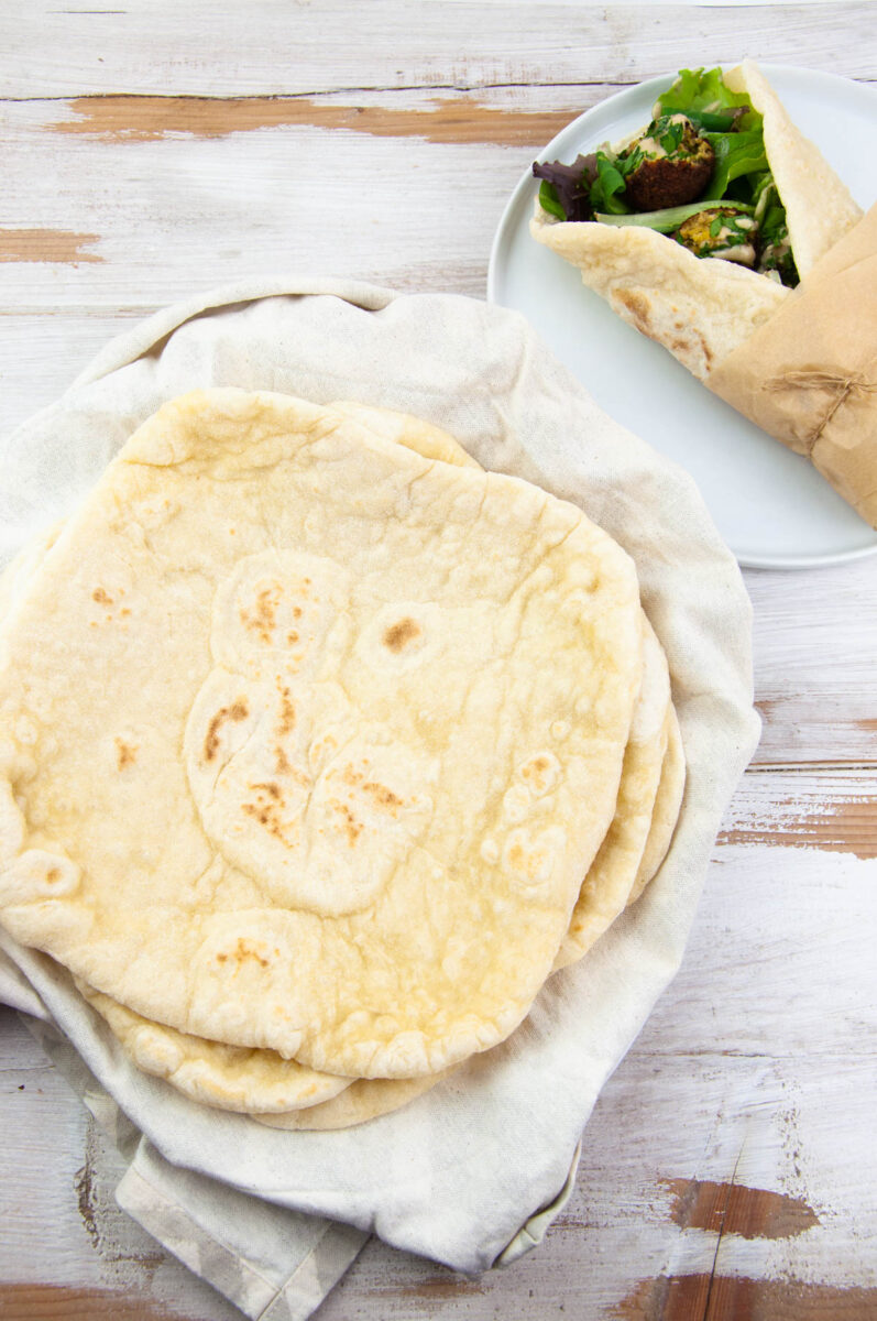 Thick & Fluffy Flour Tortillas Recipe Elephantastic Vegan