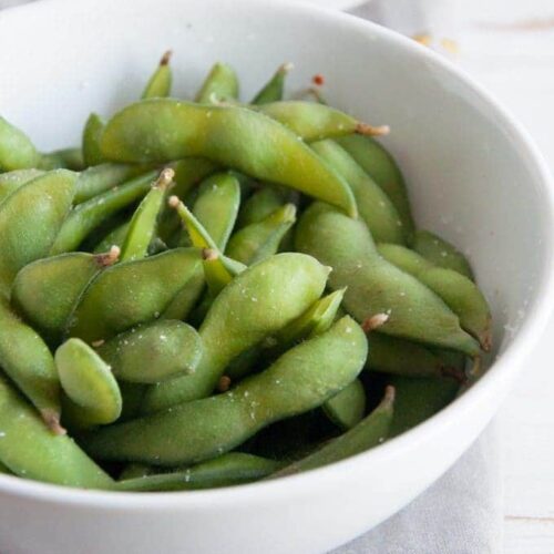 Basic Edamame Healthy Vegan Snack Recipe + Video Elephantastic Vegan