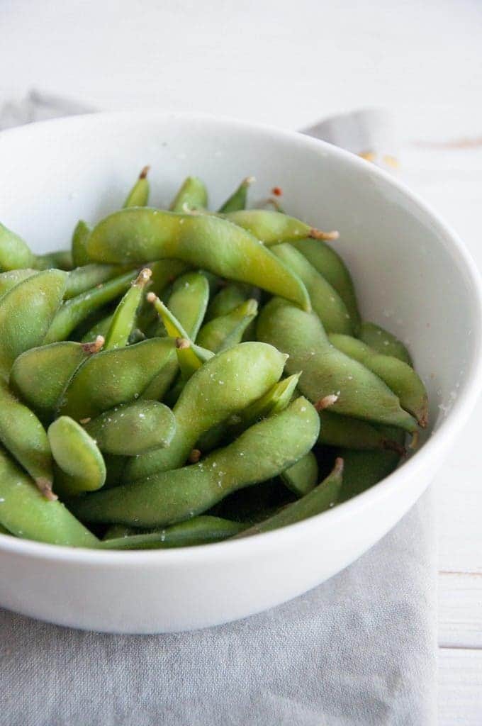 Basic Edamame - Healthy Vegan Snack Recipe + Video