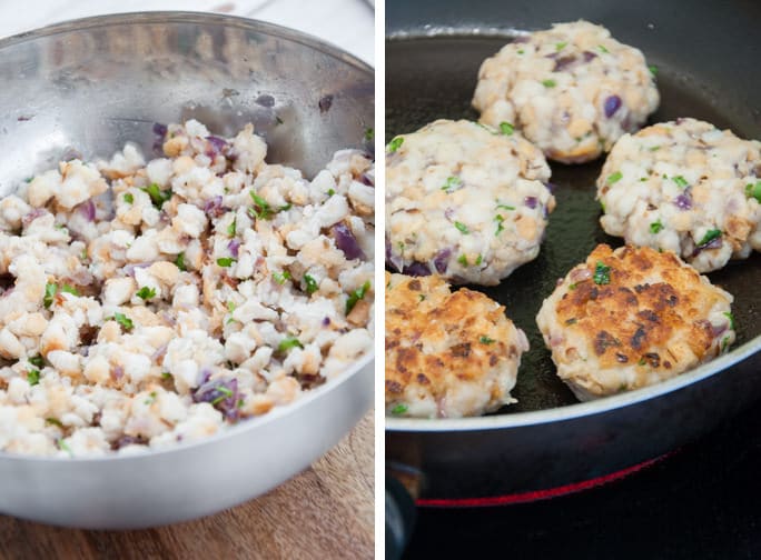 Pan-Fried Bread Dumplings | ElephantasticVegan.com