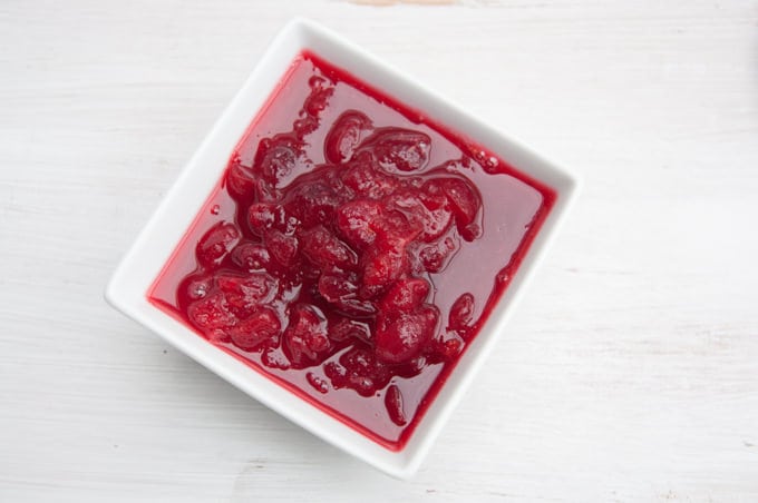 Easy 3-ingredient Cranberry Sauce