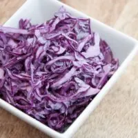 Easy & Vegan Garlic Slaw | ElephantasticVegan.com