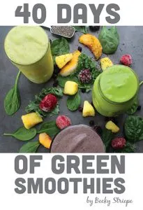 40 Days of Green Smoothies Cover