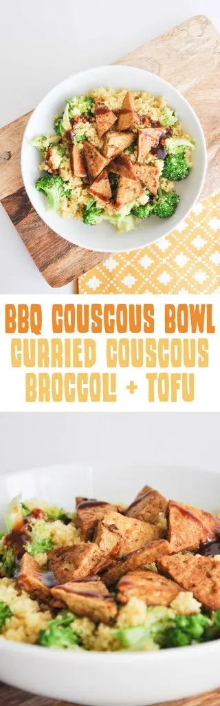BBQ Couscous Bowl | ElephantasticVegan.com