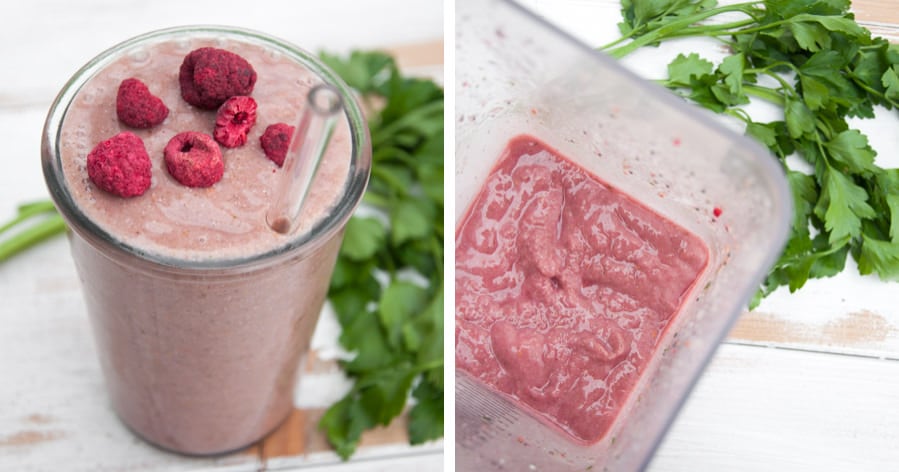 Banana Berry Fresh Smoothie from 40 Days of Green Smoothies