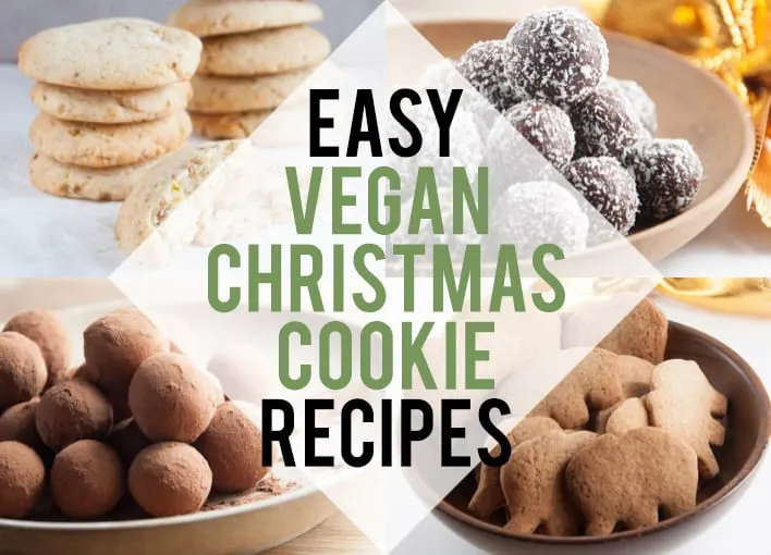 Easy Vegan Christmas Cookie Recipes | ElephantasticVegan.com