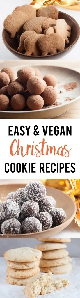 10+ Easy Vegan Christmas Cookie Recipes | Elephantastic Vegan