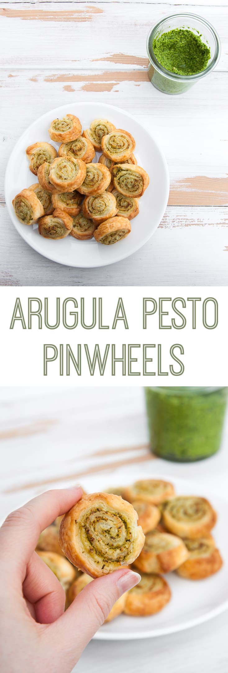 Vegan Arugula Pesto Pinwheels | ElephantasticVegan.com #vegan #pinwheels #pesto #arugula #snack #appetizer