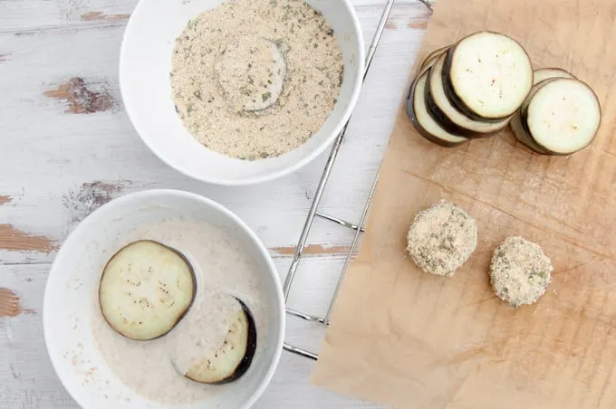 Vegan Eggplant Parmesan | ElephantasticVegan.com