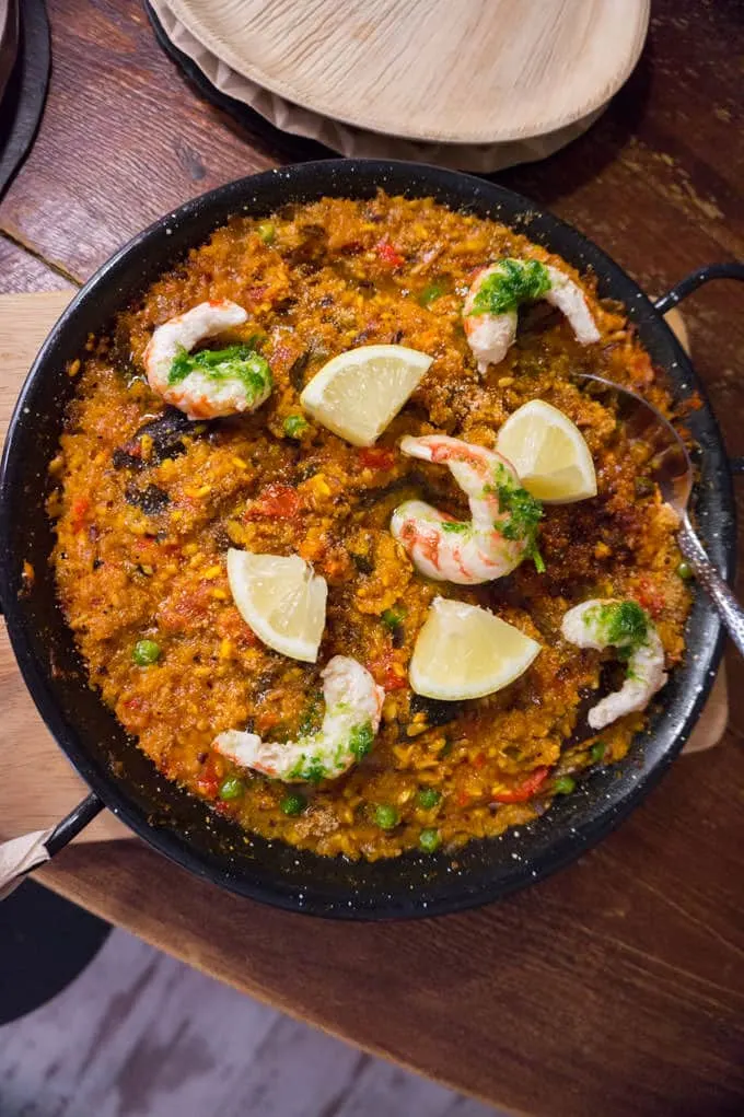 Bar-Celoneta - vegan paella