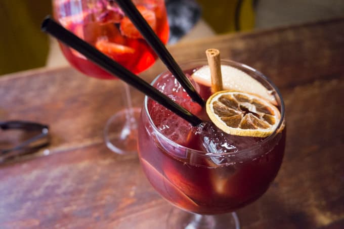 Bar-Celoneta - vegan sangria