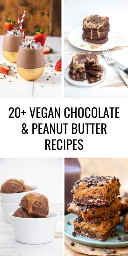 20 Vegan Chocolate Peanut Butter Recipes