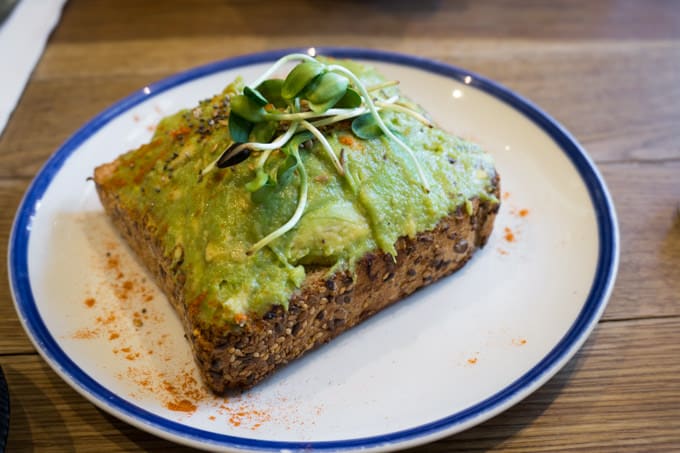 Flax & Kale - vegan avocado toast