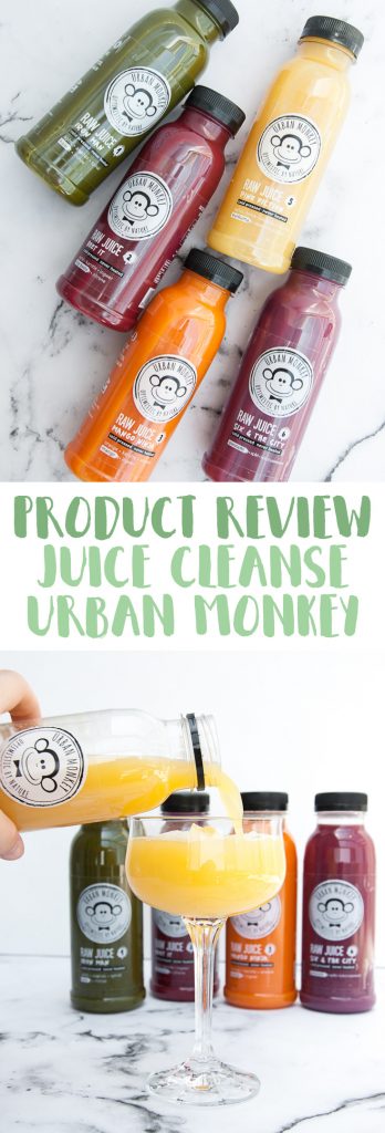 Urban Monkey Juice Cleanse | ElephantasticVegan.com
