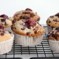 Cherry Chocolate Muffins