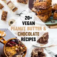 Vegan Chocolate and Peanut Butter Recipes | ElephantasticVegan.com