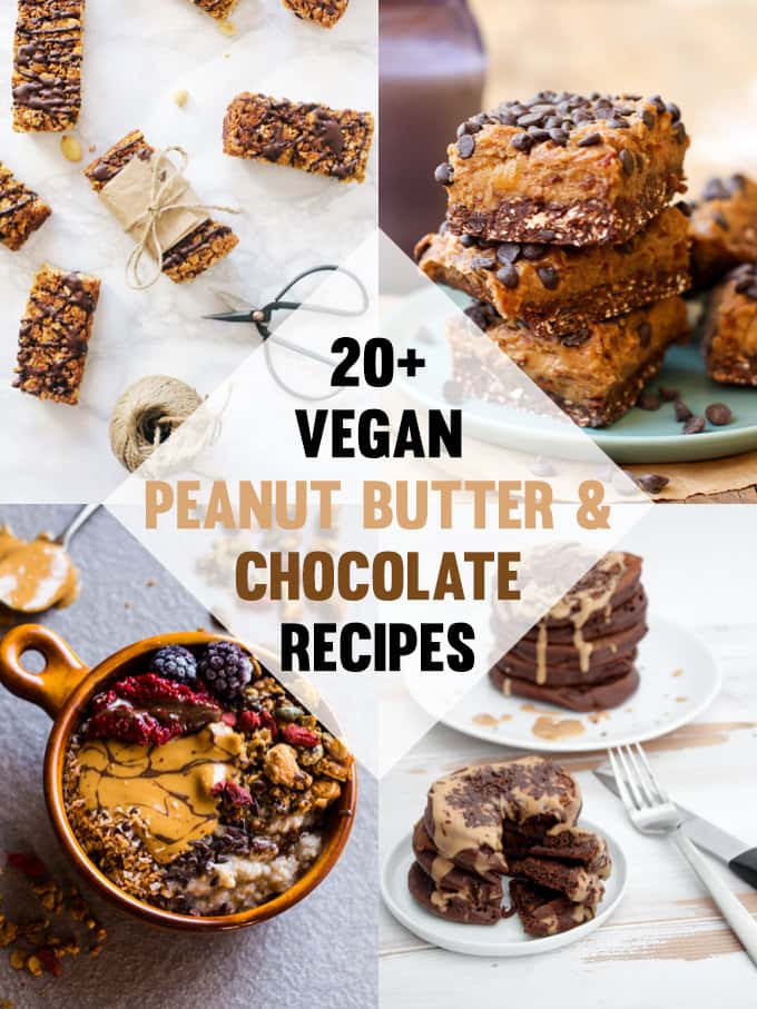 Vegan Chocolate and Peanut Butter Recipes | ElephantasticVegan.com