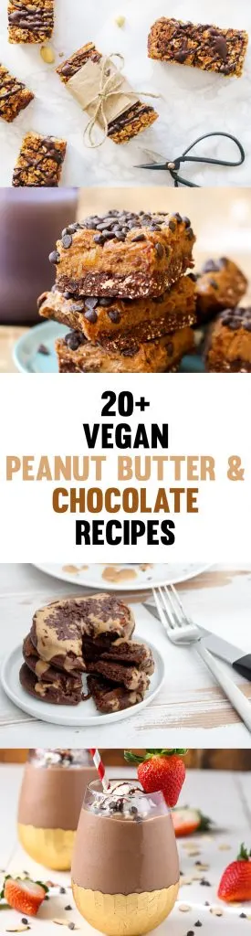 Vegan Chocolate and Peanut Butter Recipes | ElephantasticVegan.com