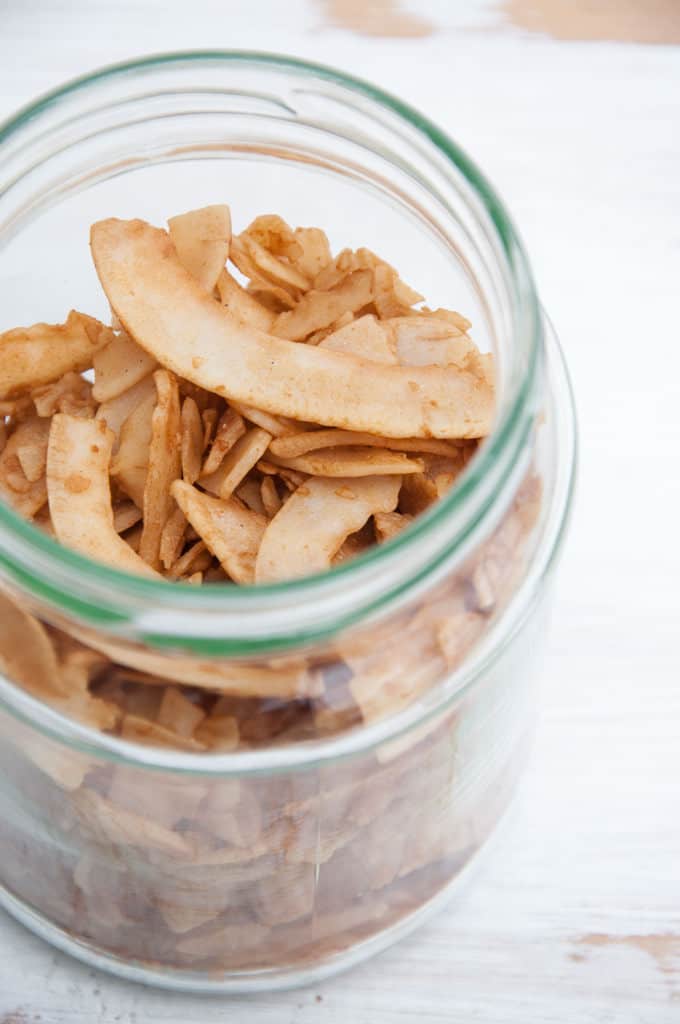 Vegan Coconut Bacon Recipe (6 ingredients) Elephantastic Vegan