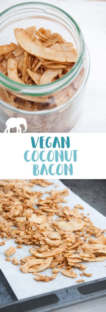 Vegan Coconut Bacon | ElephantasticVegan.com