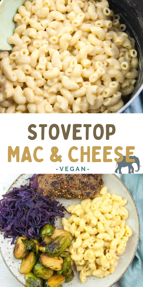 Stovetop Vegan Mac and Cheese