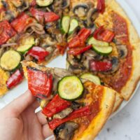 Grilled Vegetable Pizza