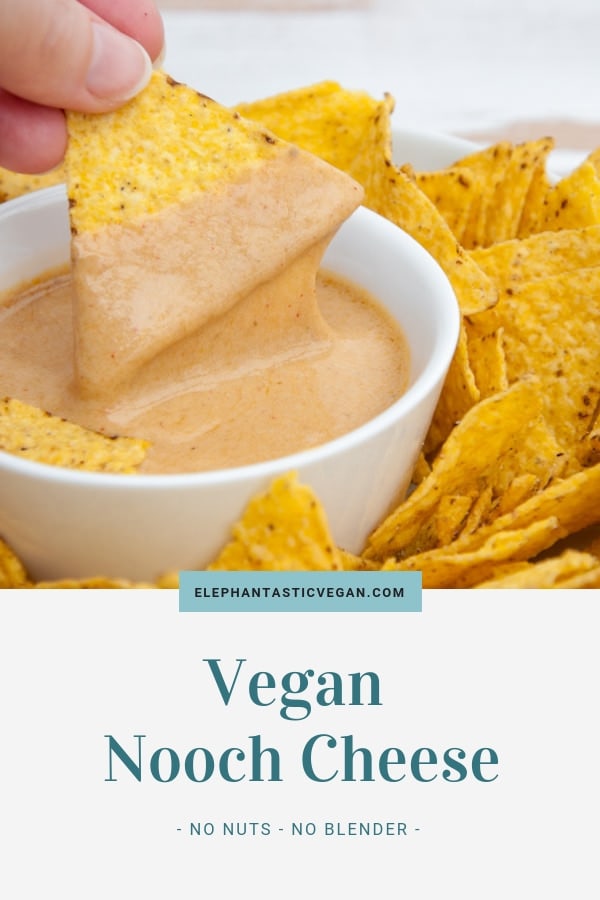 Nooch Cheese Sauce Recipe + Video Elephantastic Vegan