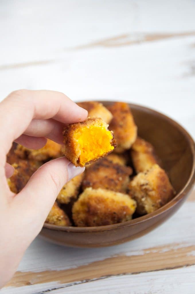 Vegan Pumpkin Nugget Tacos