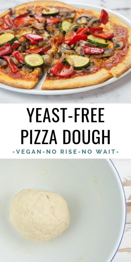 Yeast-Free Vegan Pizza Dough