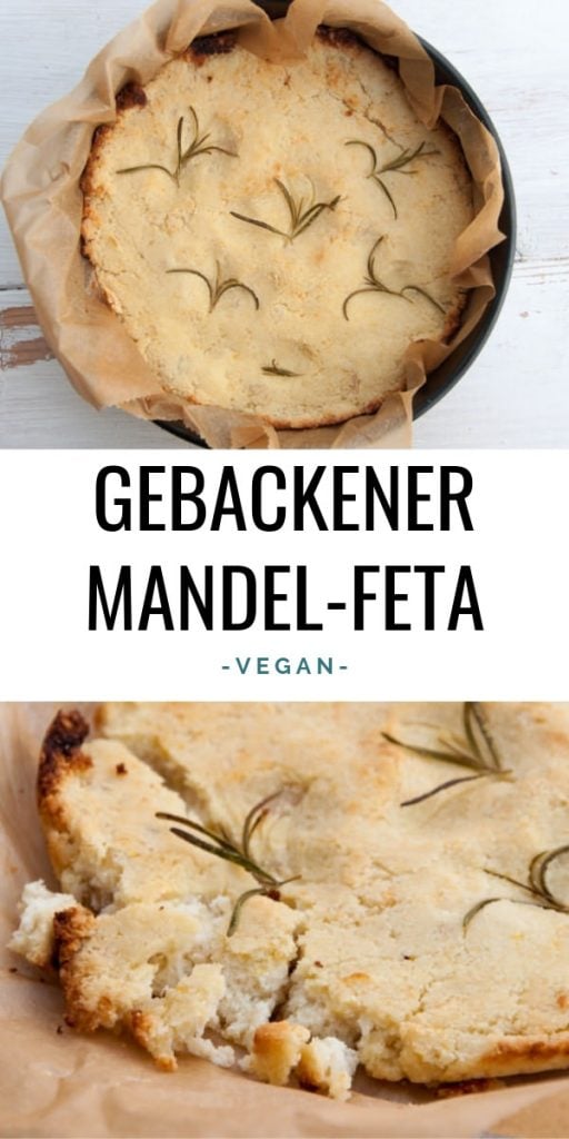 Gebackener Mandelfeta