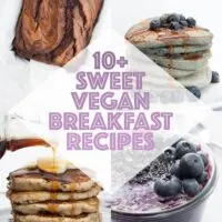 Sweet Vegan Breakfast Recipes | ElephantasticVegan.com