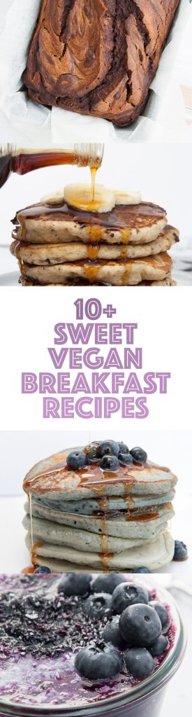 Sweet Vegan Breakfast Recipes | ElephantasticVegan.com