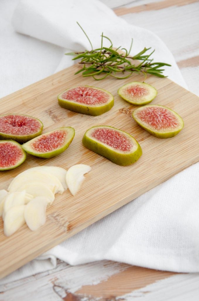 Figs, rosemary and garlic