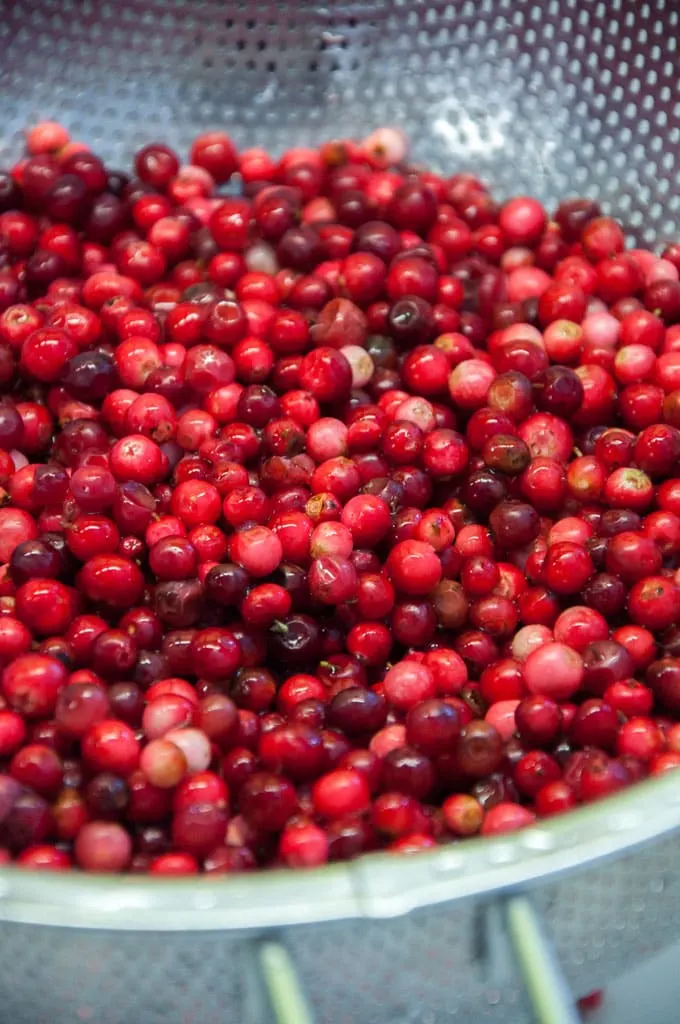 Vegan Lingonberry Jam fresh lingonberries