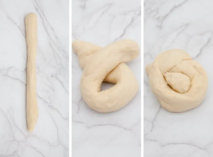 How to fold Pretzel Knots