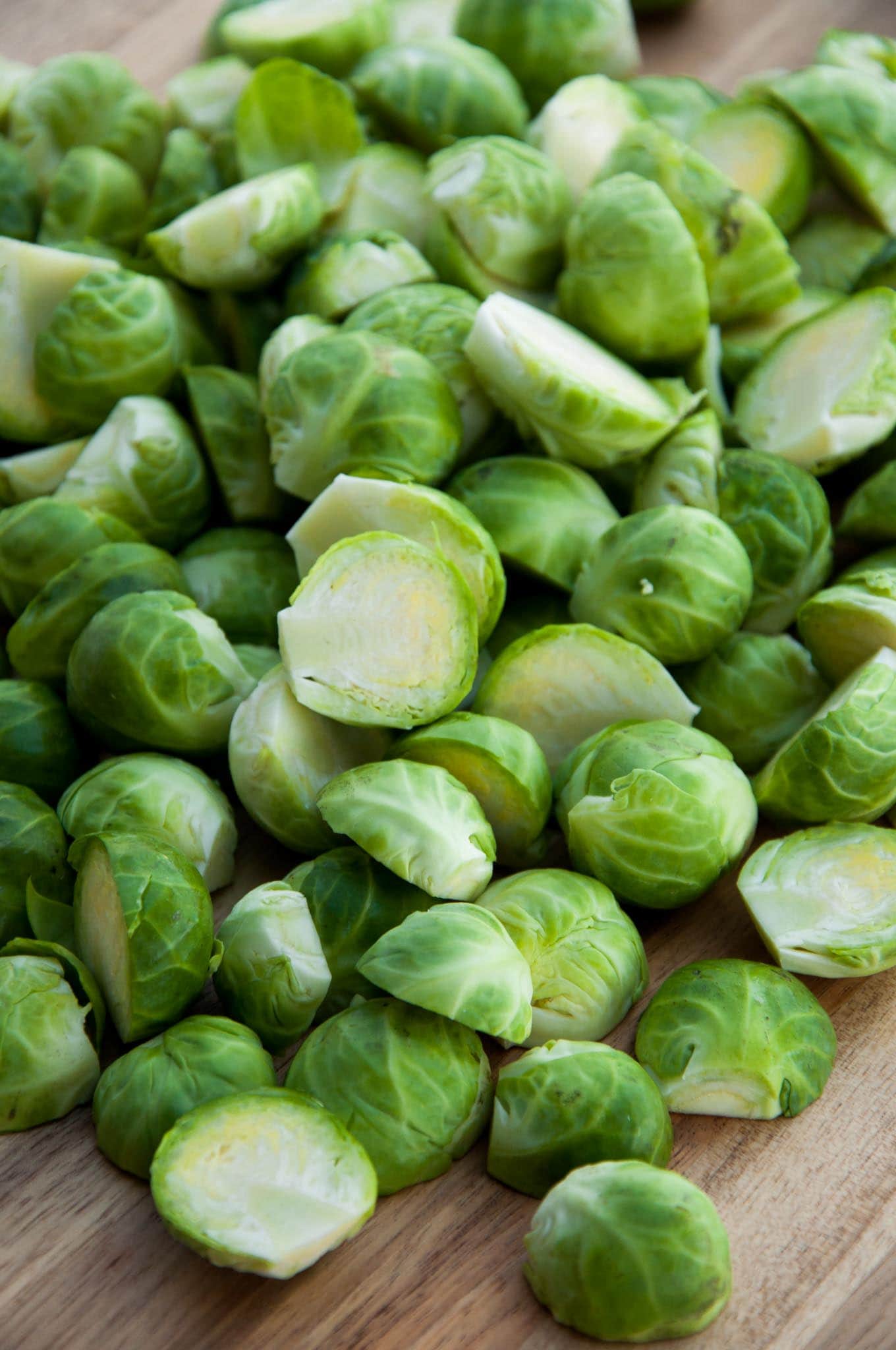 Halved Brussels Sprouts