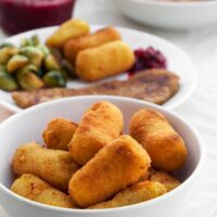 Vegan Potato Croquettes | ElephantasticVegan.com