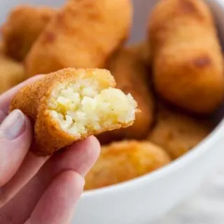 Vegan Potato Croquettes | ElephantasticVegan.com