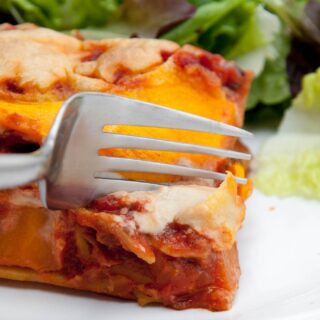 Vegan Pumpkin Lasagne with Cashew Cheese | ElephantasticVegan.com