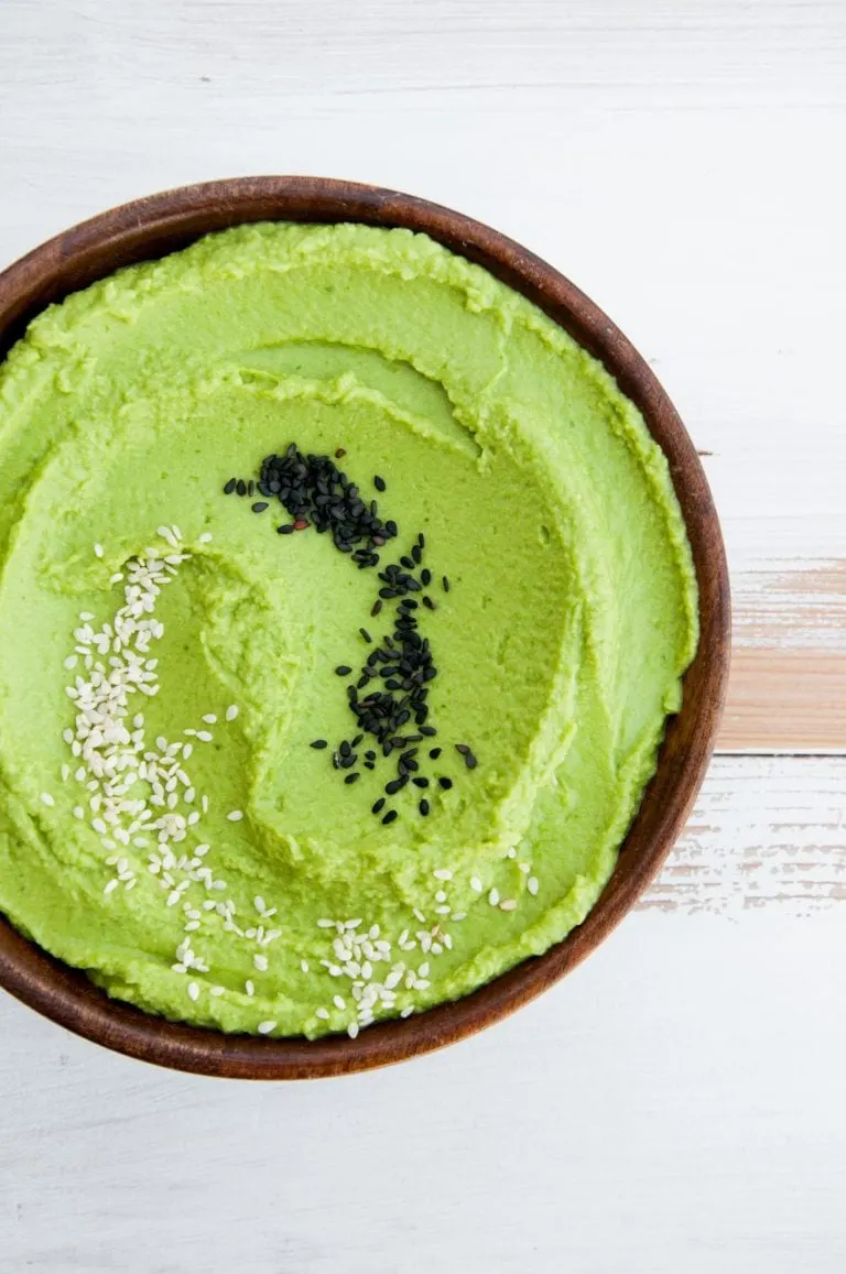 Oil-Free Spinach Hummus Recipe