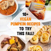 Vegan Pumpkin Recipes to try this fall