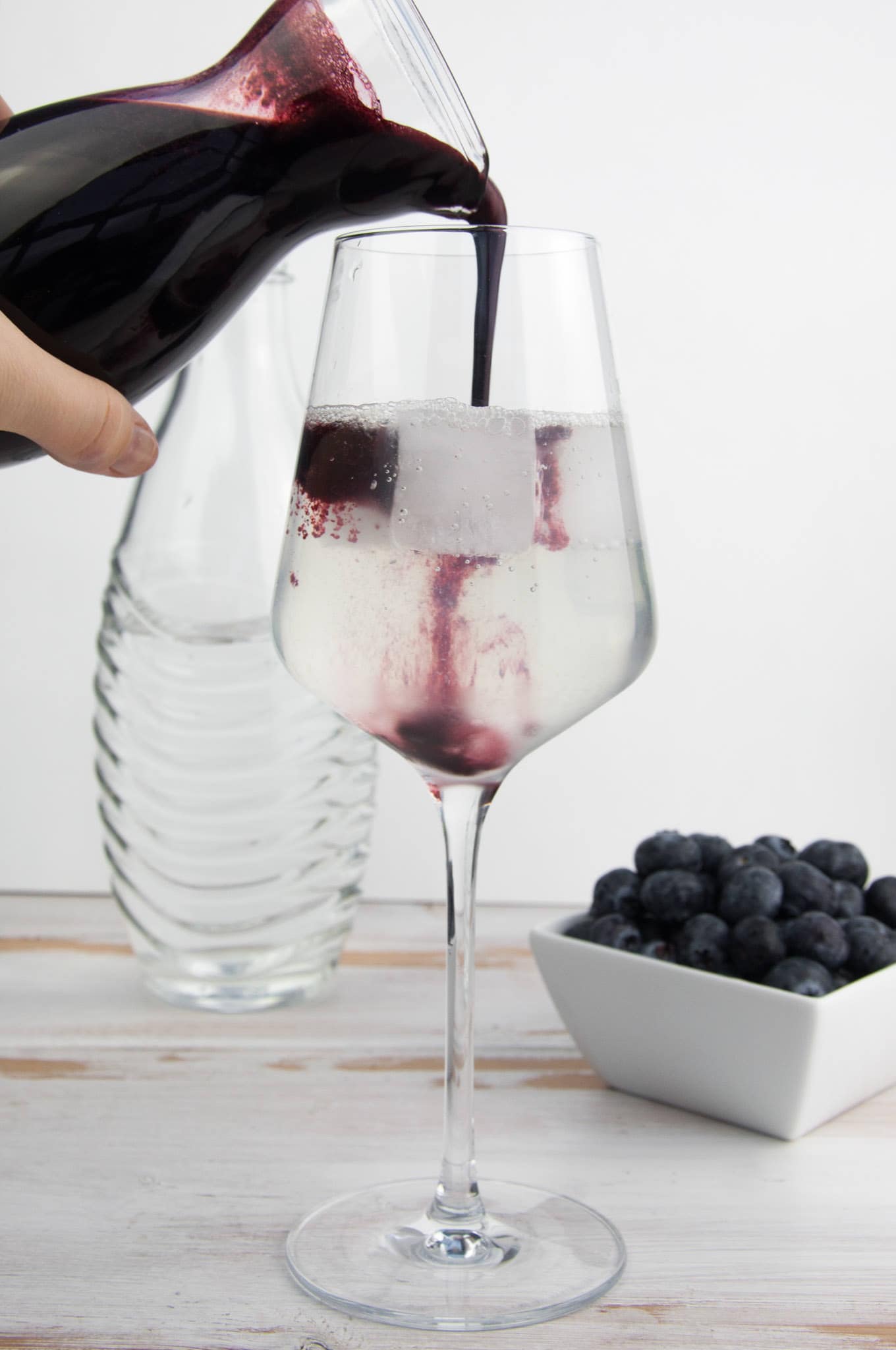 Blueberry Gin Fizz Recipe Elephantastic Vegan