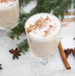 Date-Sweetened Vegan Eggnog