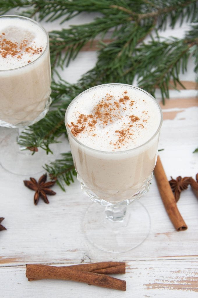 Date-Sweetened Vegan Eggnog